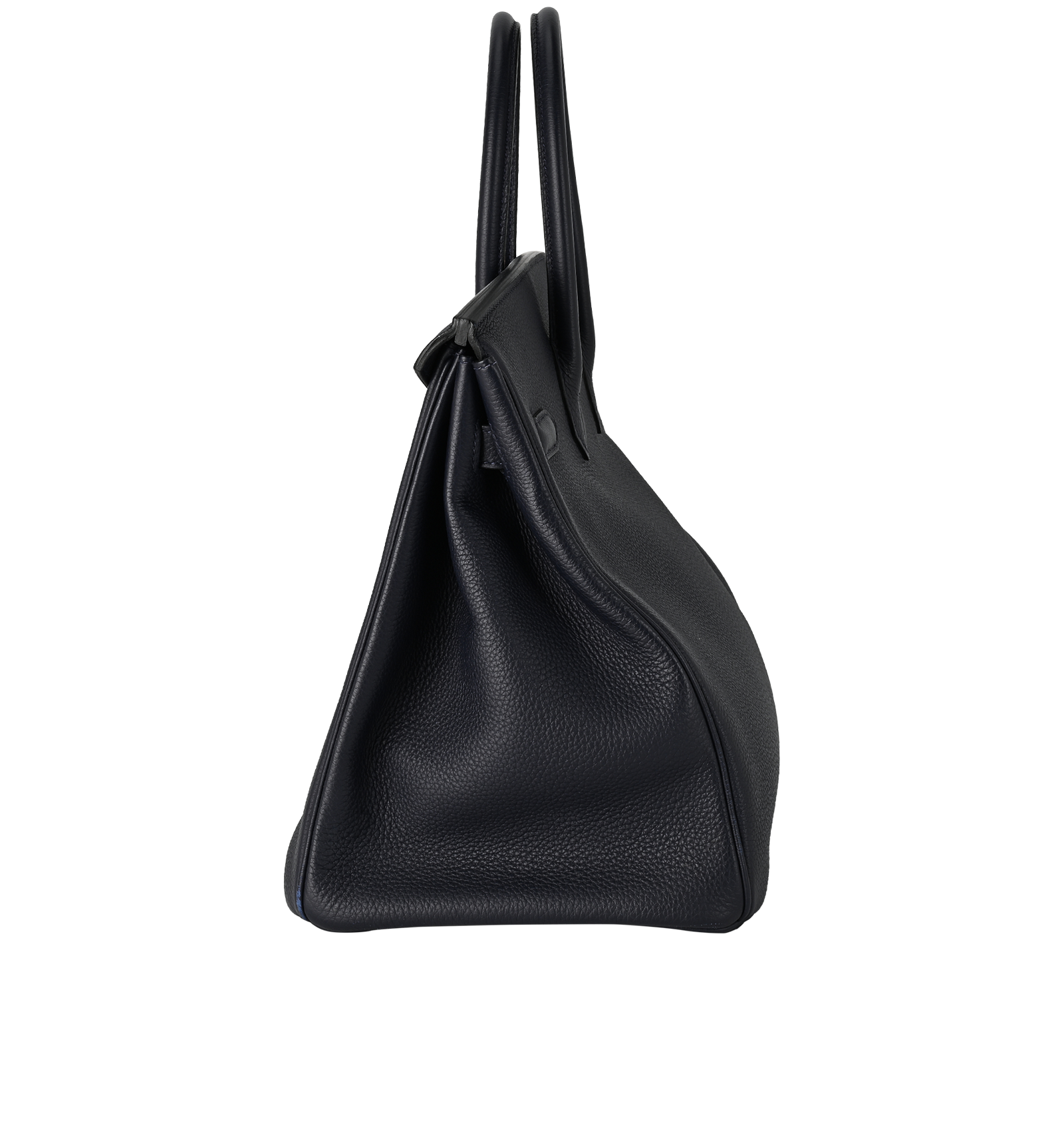 Birkin 35 In Togo Bleu Nuit, &pound;11,500, Handbags, Blue, Leather, Bottom view